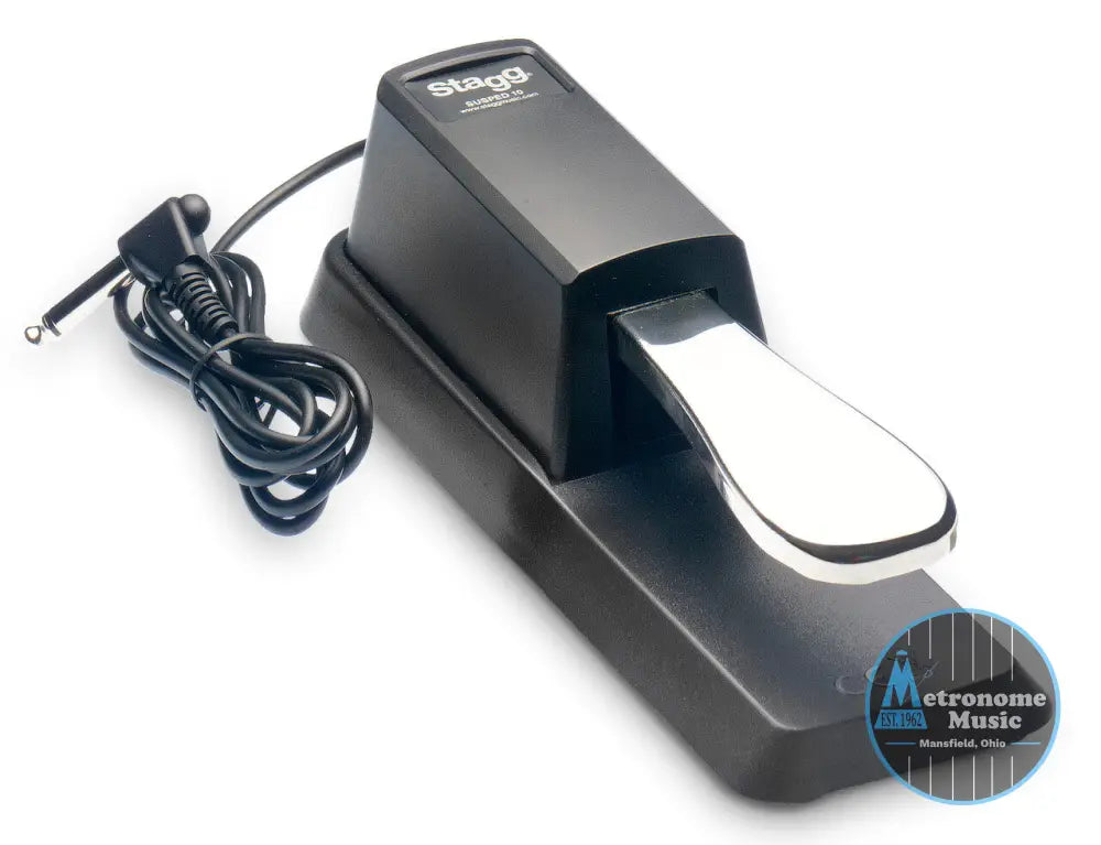Stagg Universal Sustain Pedal for Electronic Piano or Keyboard - Metronome Music Inc.