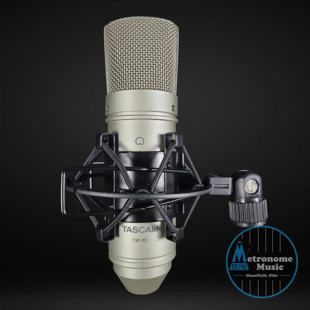 Tascam TM-80 Cardioid Condenser Microphone - Metronome Music Inc.