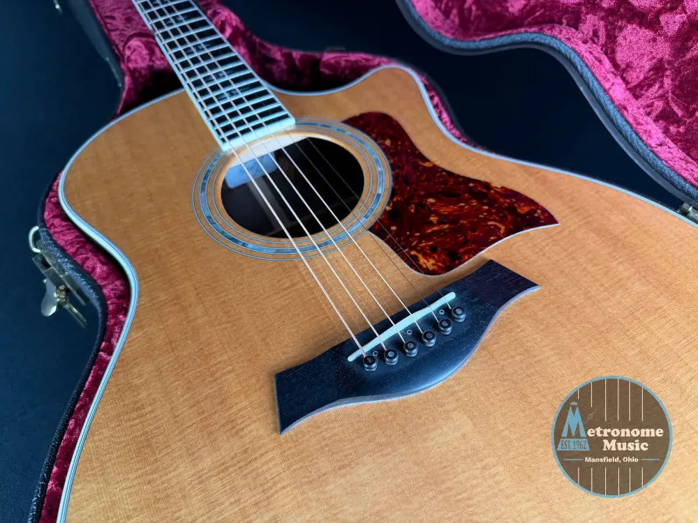 Taylor 814c w/OHSC ES1 Electronics - Natural (1996) - Metronome Music Inc.