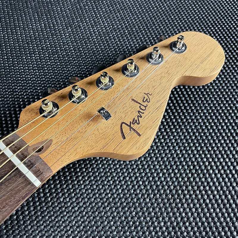 Fender Highway Series Parlor, Rosewood- Natural - Metronome Music Inc.