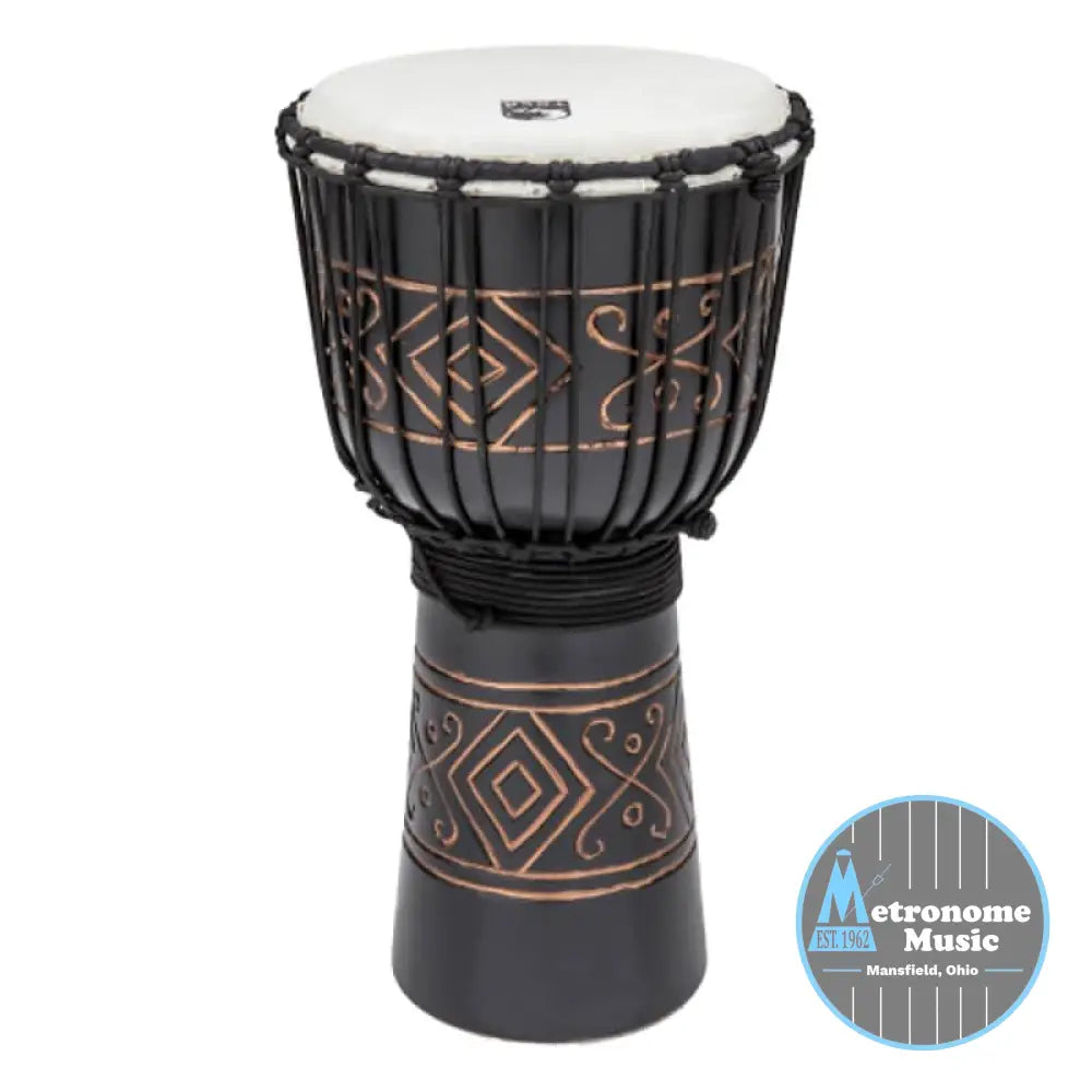 Toca Street Series Djembe - Black Onyx, Medium - Metronome Music Inc.