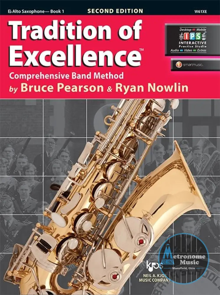 Tradition of Excellence Book 1- Eb Alto Saxophone - Metronome Music Inc.