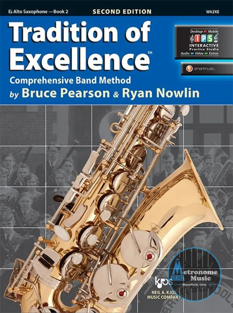 Tradition of Excellence Book 2- Eb Alto Saxophone - Metronome Music Inc.