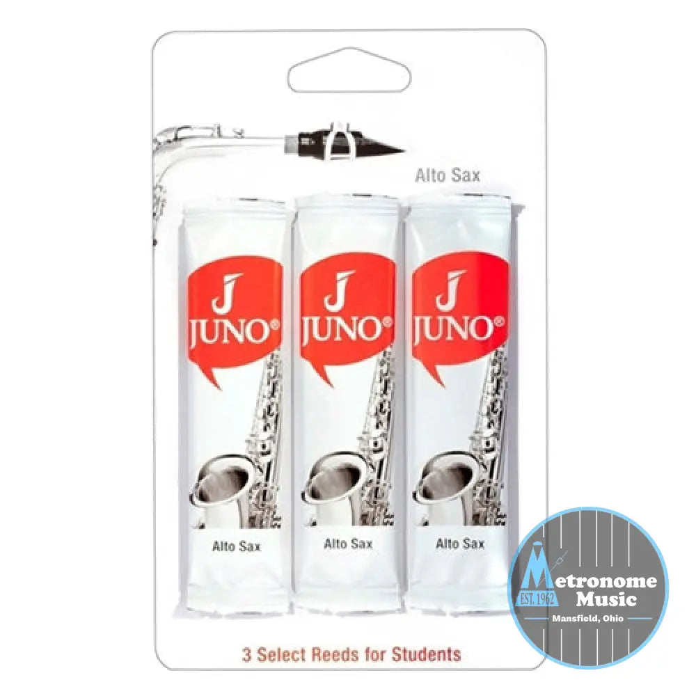 Vandoren JUNO 3-Pack Eb Alto Saxophone Reeds #3.0 - Metronome Music Inc.