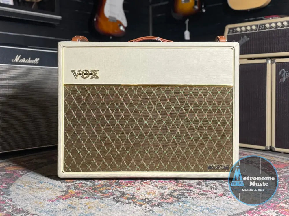 Vox AC30H2 50th Anniversary Hand-Wired 30-Watt 2x12" Guitar Combo - Metronome Music Inc.