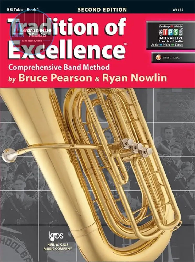 Tradition of Excellence Book 1- BBb Tuba - Metronome Music Inc.