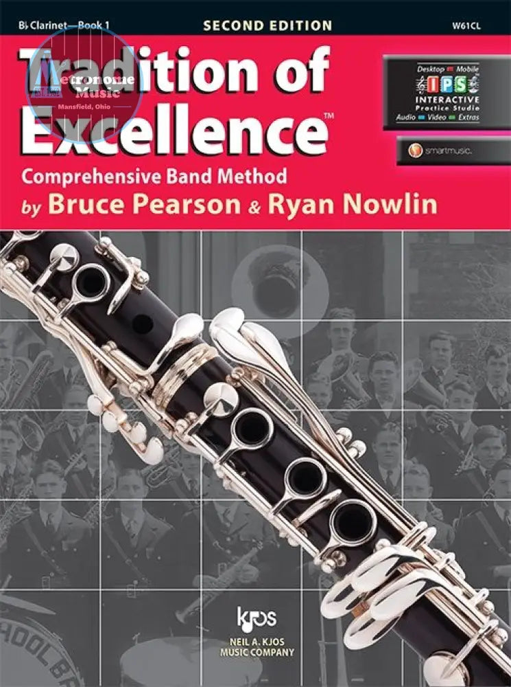 Tradition of Excellence Book 1- Bb Clarinet - Metronome Music Inc.