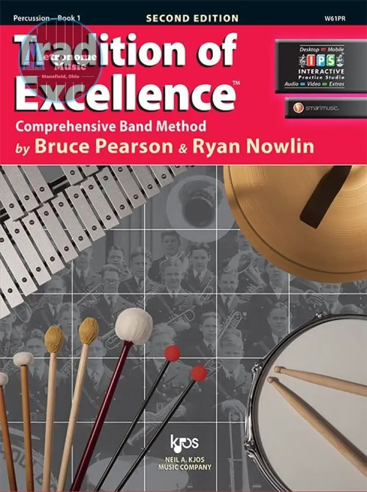 Tradition of Excellence Book 1- Percussion - Metronome Music Inc.