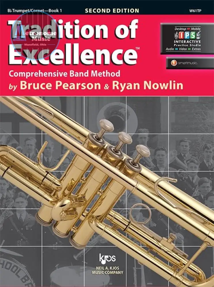 Tradition of Excellence Book 1- Bb Trumpet/Cornet - Metronome Music Inc.