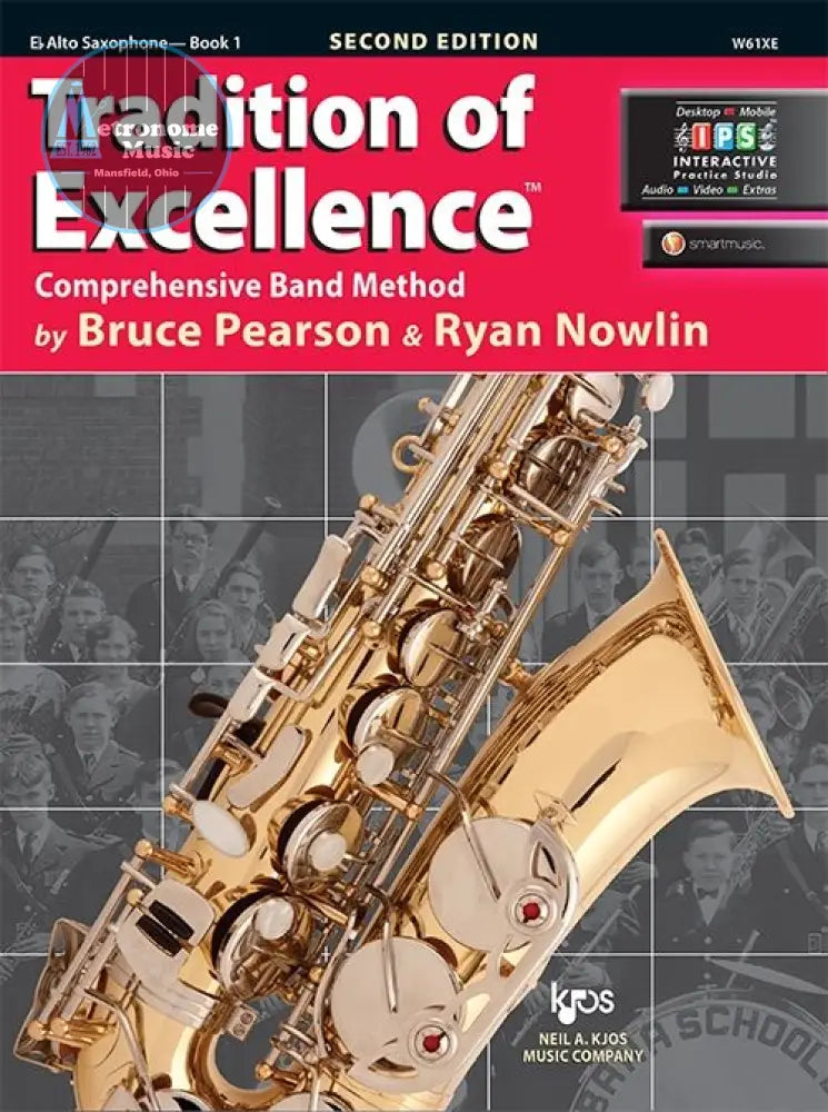 Tradition of Excellence Book 1- Eb Alto Saxophone - Metronome Music Inc.