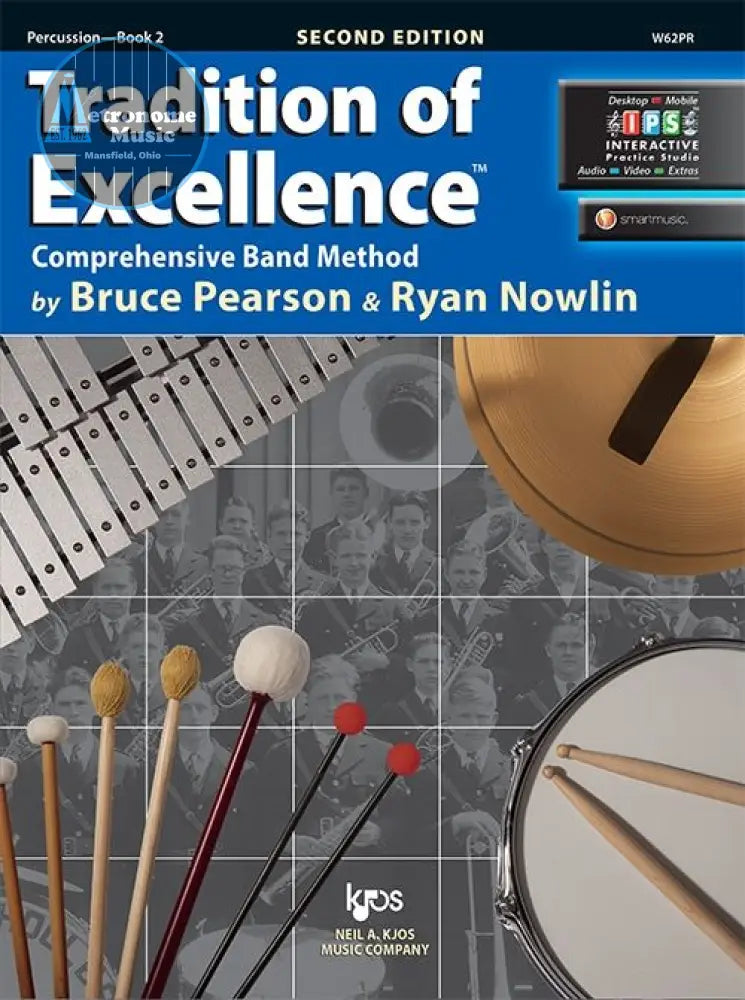 Tradition of Excellence Book 2 - Percussion - Metronome Music Inc.