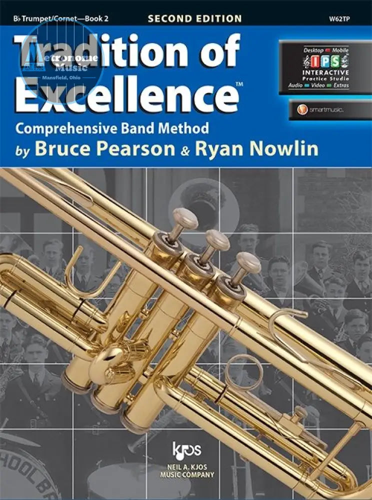 Tradition of Excellence Book 2- Bb Trumpet/Cornet - Metronome Music Inc.