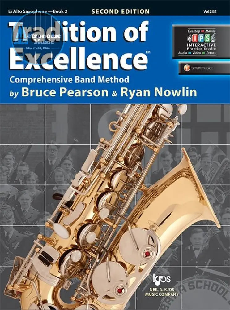 Tradition of Excellence Book 2- Eb Alto Saxophone - Metronome Music Inc.