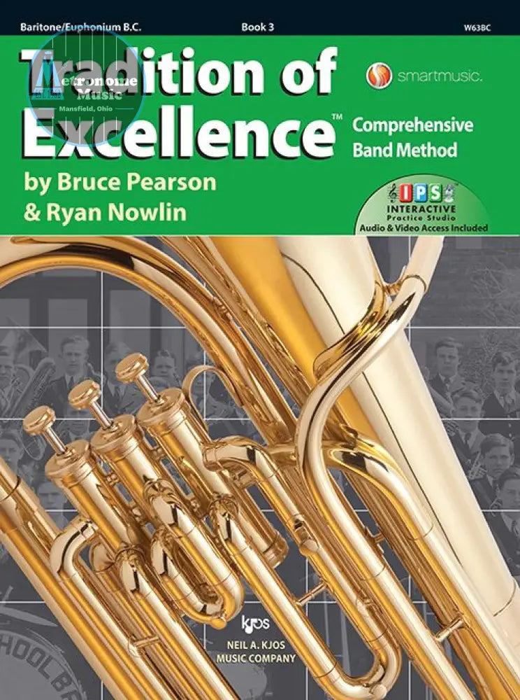 Tradition of Excellence Book 3- Baritone/Euphonium B.C. - Metronome Music Inc.