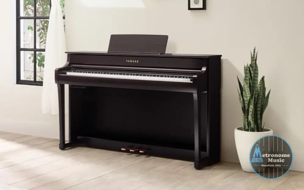 Yamaha Clavinova CLP-845 Digital Piano w/Bench - Dark Rosewood