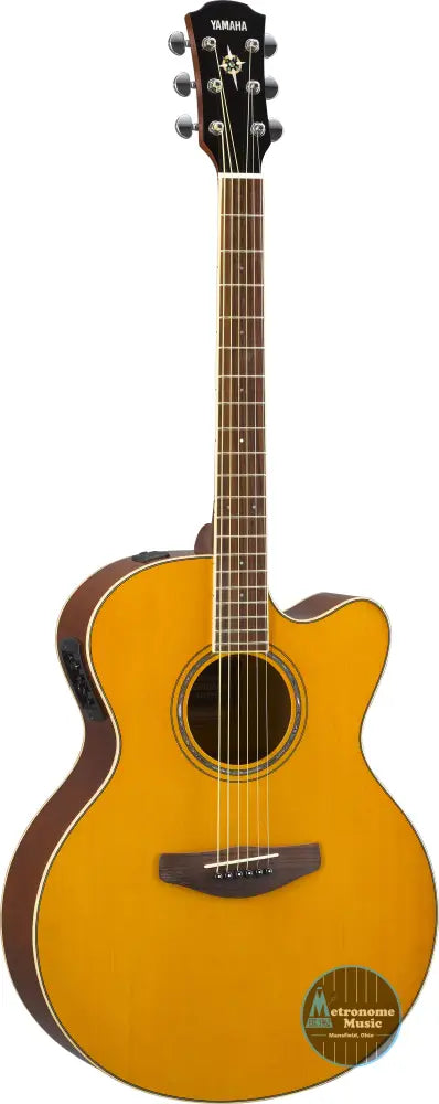 Yamaha CPX600 Medium Jumbo Acoustic-Electric - Vintage Tint