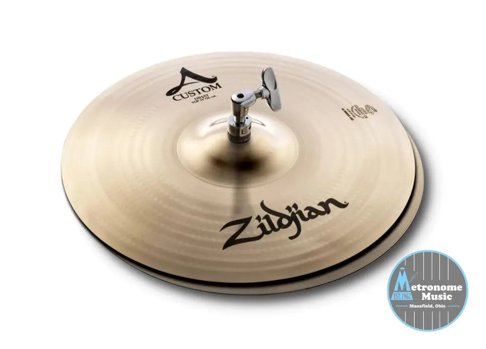 Zildjian A Custom 14" HiHat Pair - Metronome Music Inc.