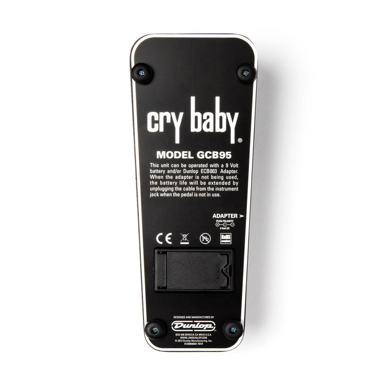 Dunlop The Original Cry Baby Standard Wah- GCB95 - Metronome Music Inc.
