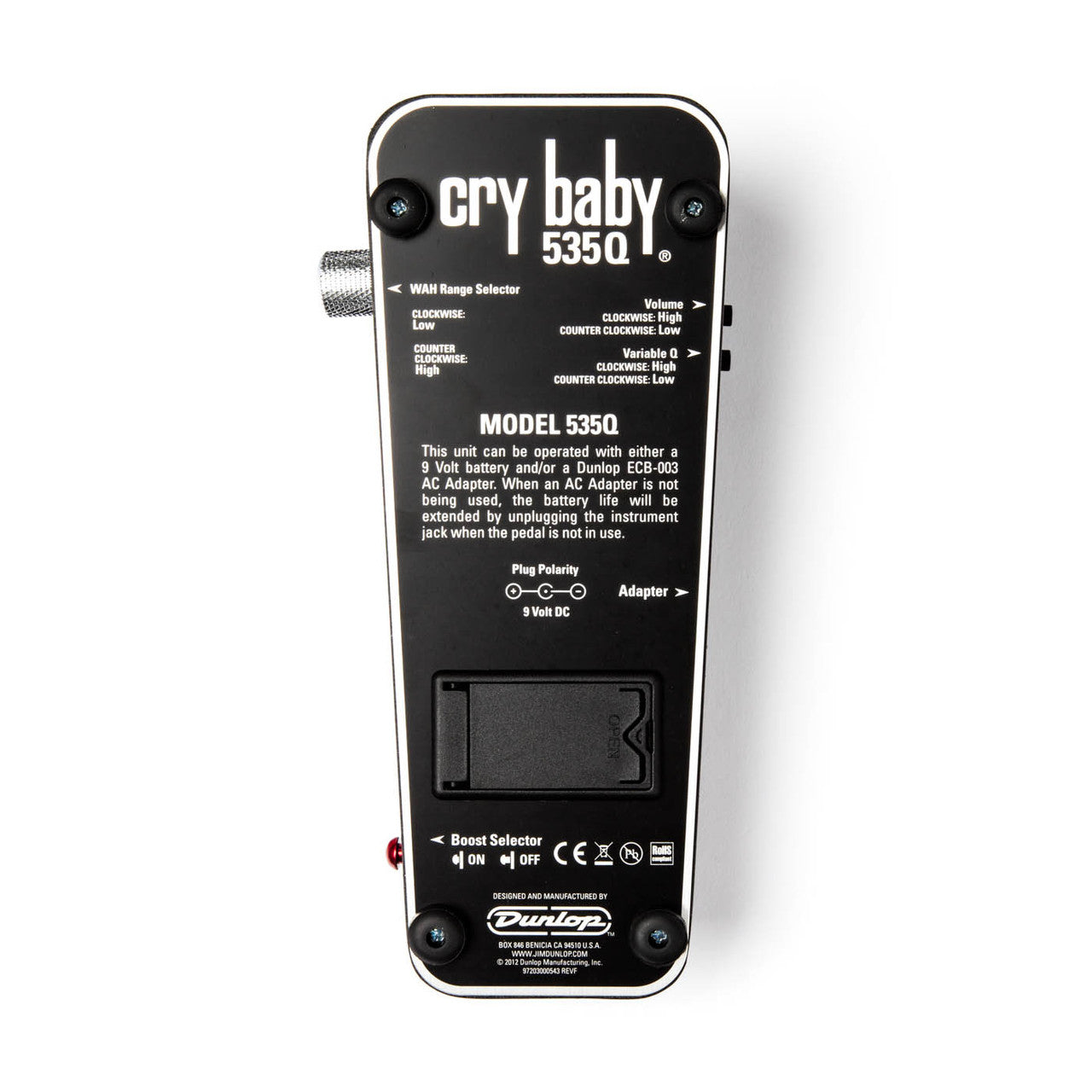 Dunlop Cry Baby Multi-Wah- 535Q - Metronome Music Inc.
