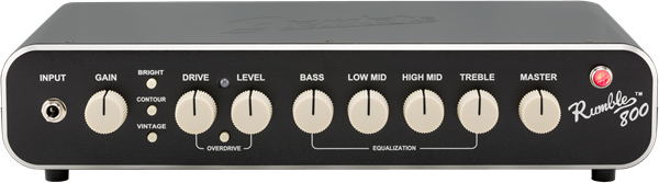 Fender Rumble 800 HD, 800-Watt Bass Head - Metronome Music Inc.