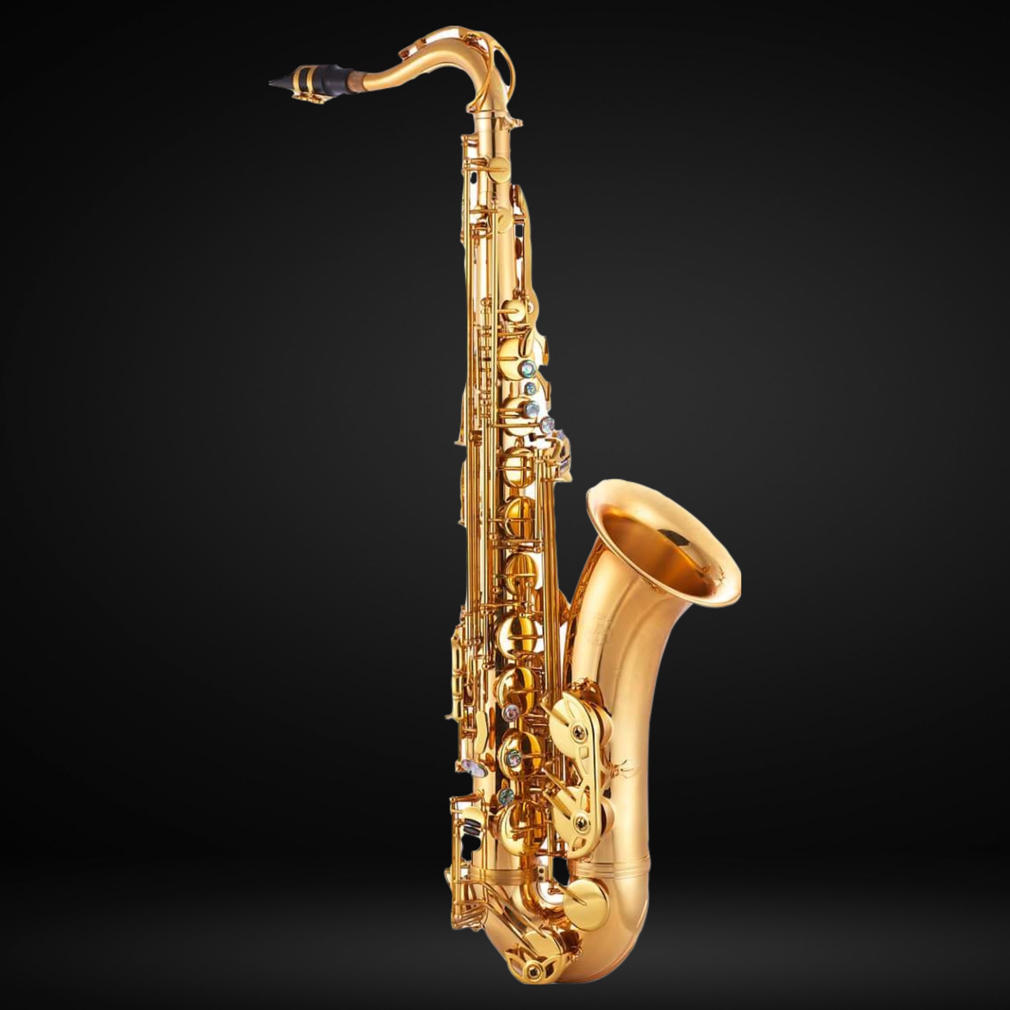 John Packer Bb Tenor Saxophone JP042G- Gold Lacquer - Metronome Music Inc.