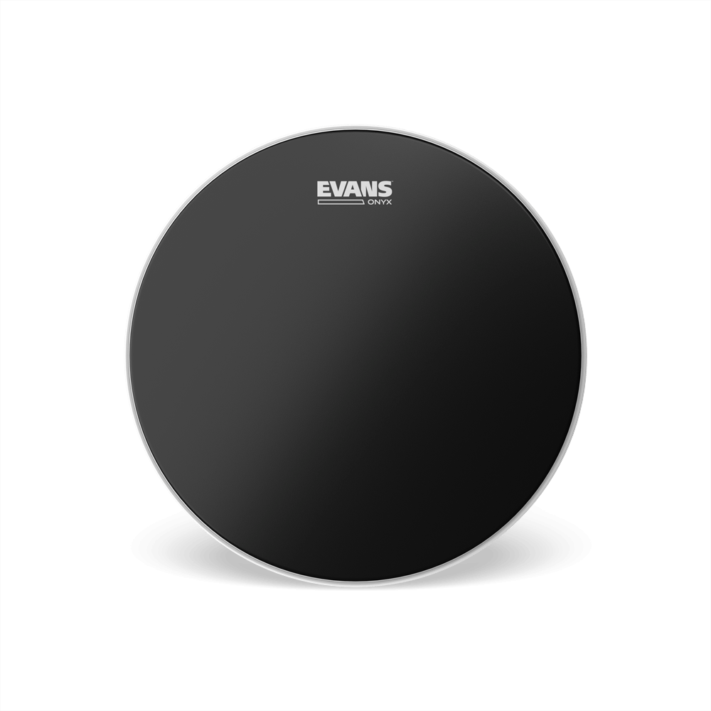Evans Onyx Frosted Drumhead, B12ONX2- 12" - Metronome Music Inc.