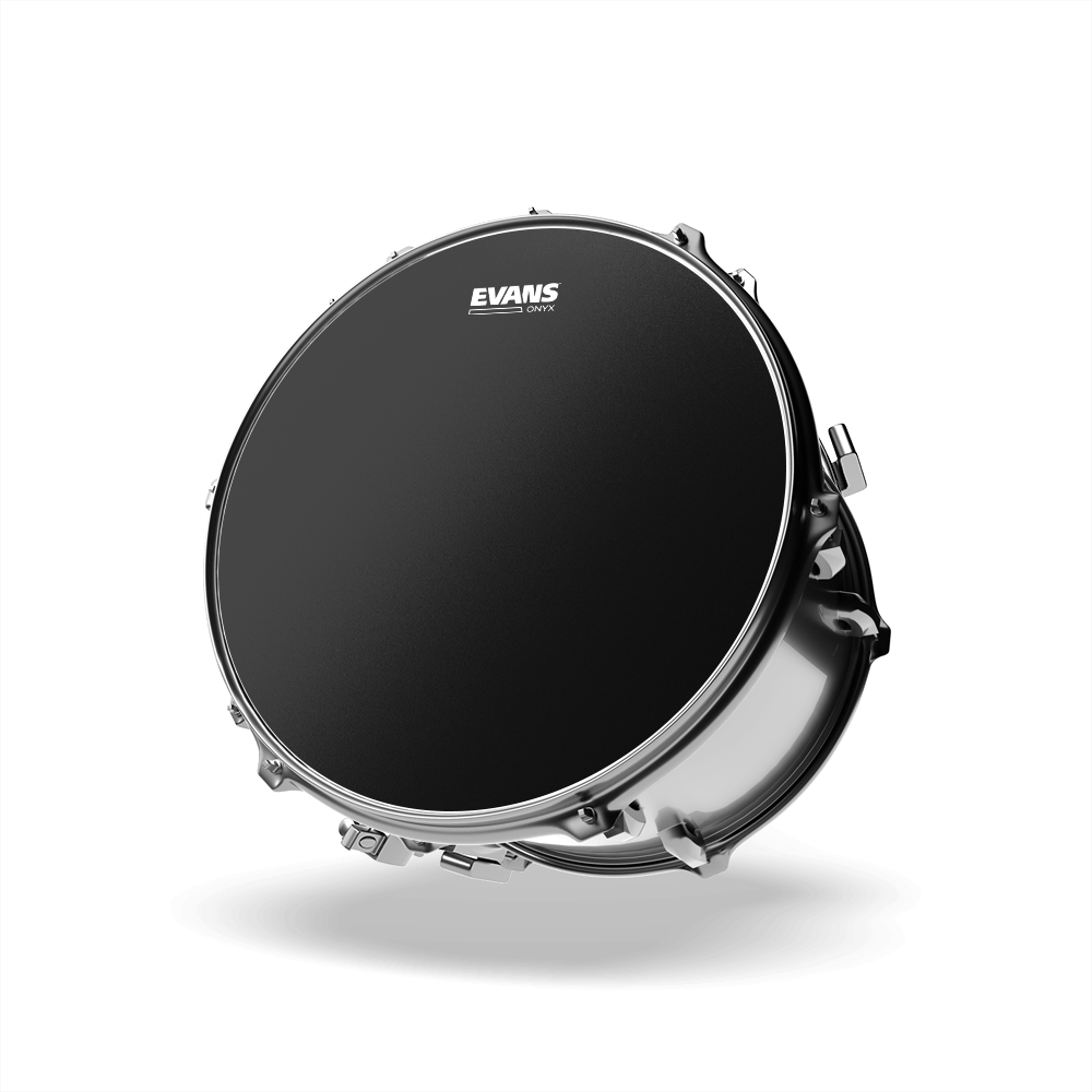 Evans Onyx Frosted Drumhead, B12ONX2- 12" - Metronome Music Inc.