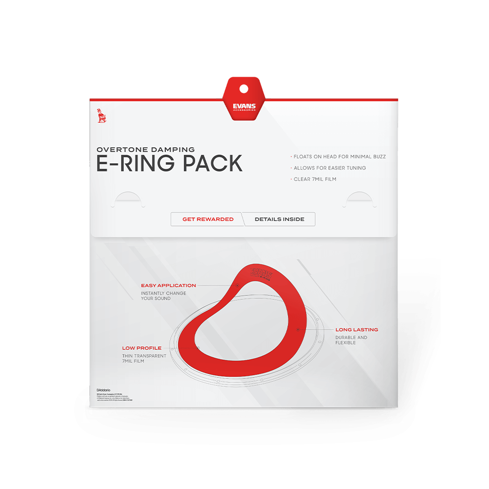 Evans E-Rings Pack, Snare - Metronome Music Inc.
