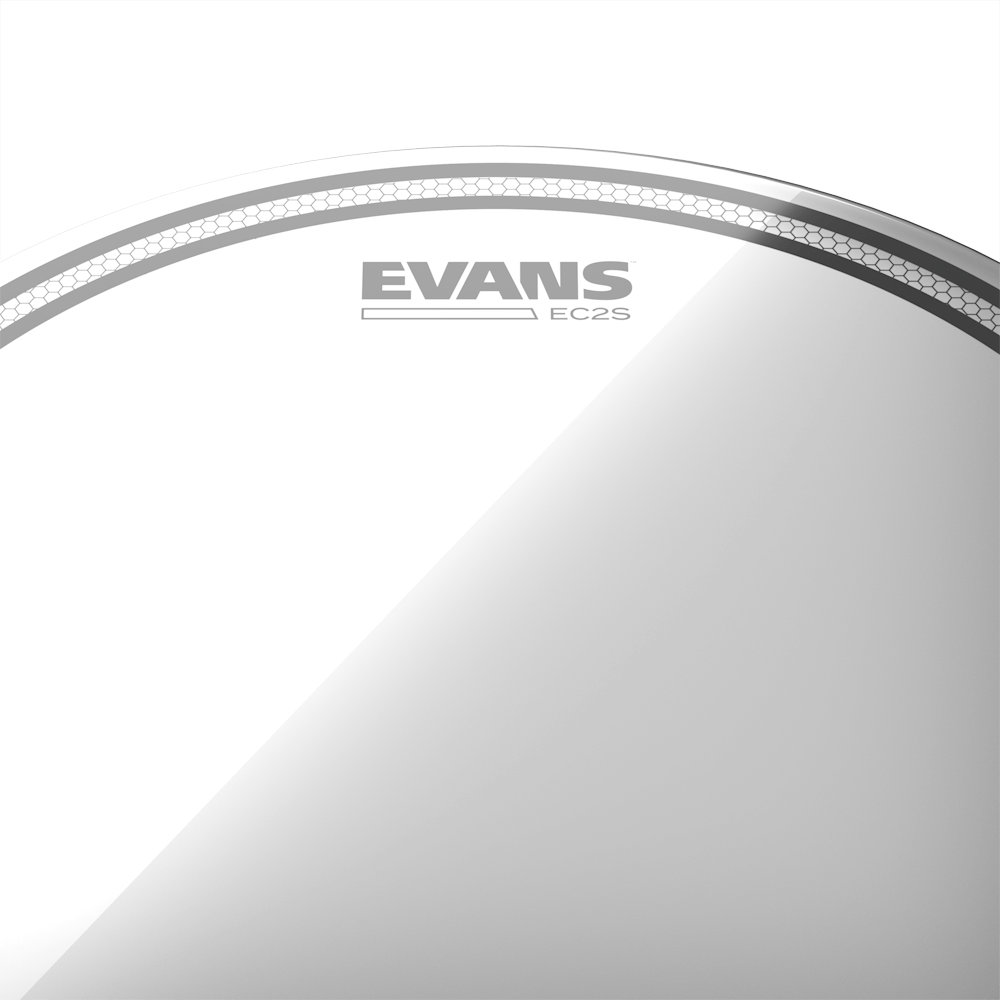 Evans EC2S Clear Rock Tom Pack- 10/12/16" - Metronome Music Inc.