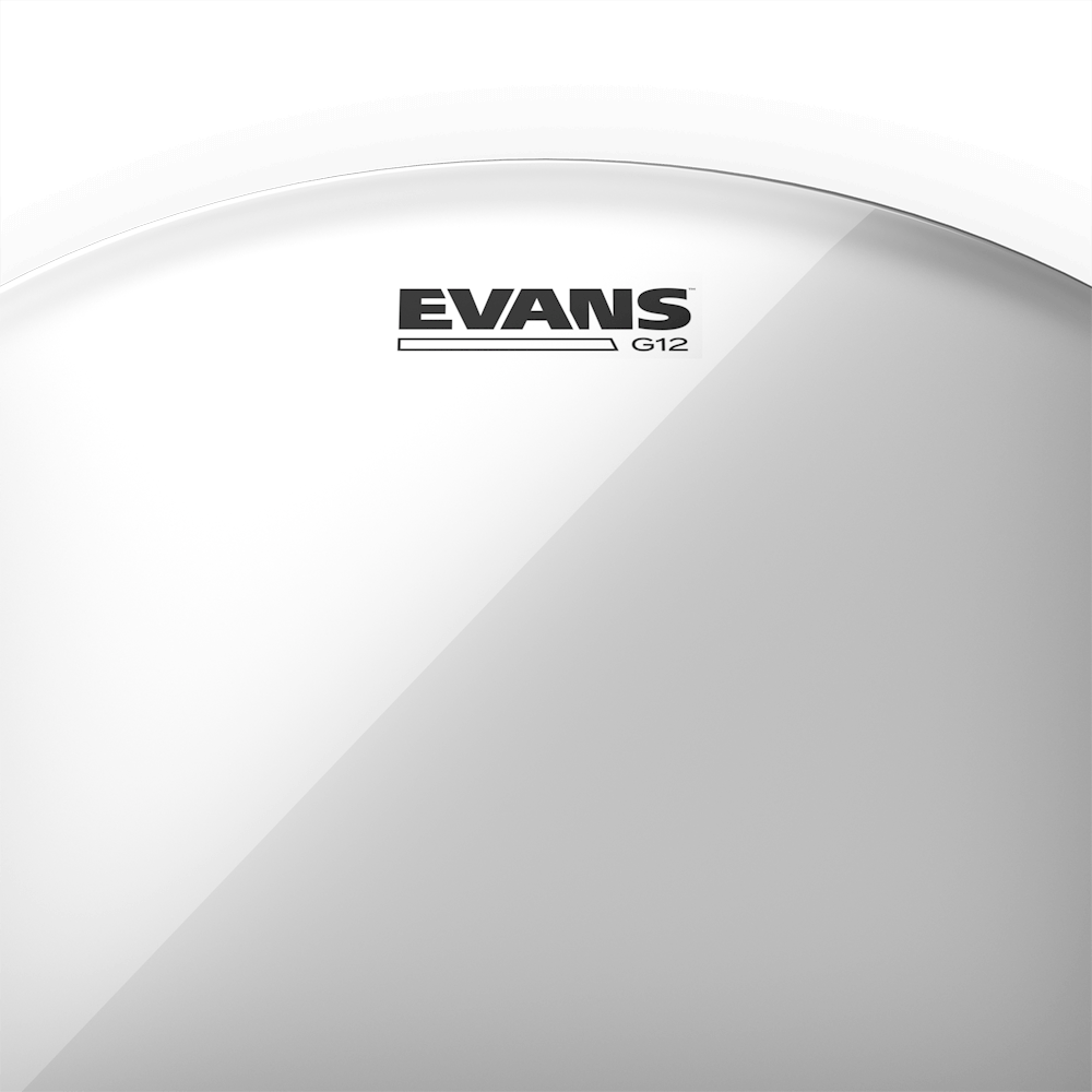 Evans G12 Clear Drumhead, TT10G12- 10" - Metronome Music Inc.