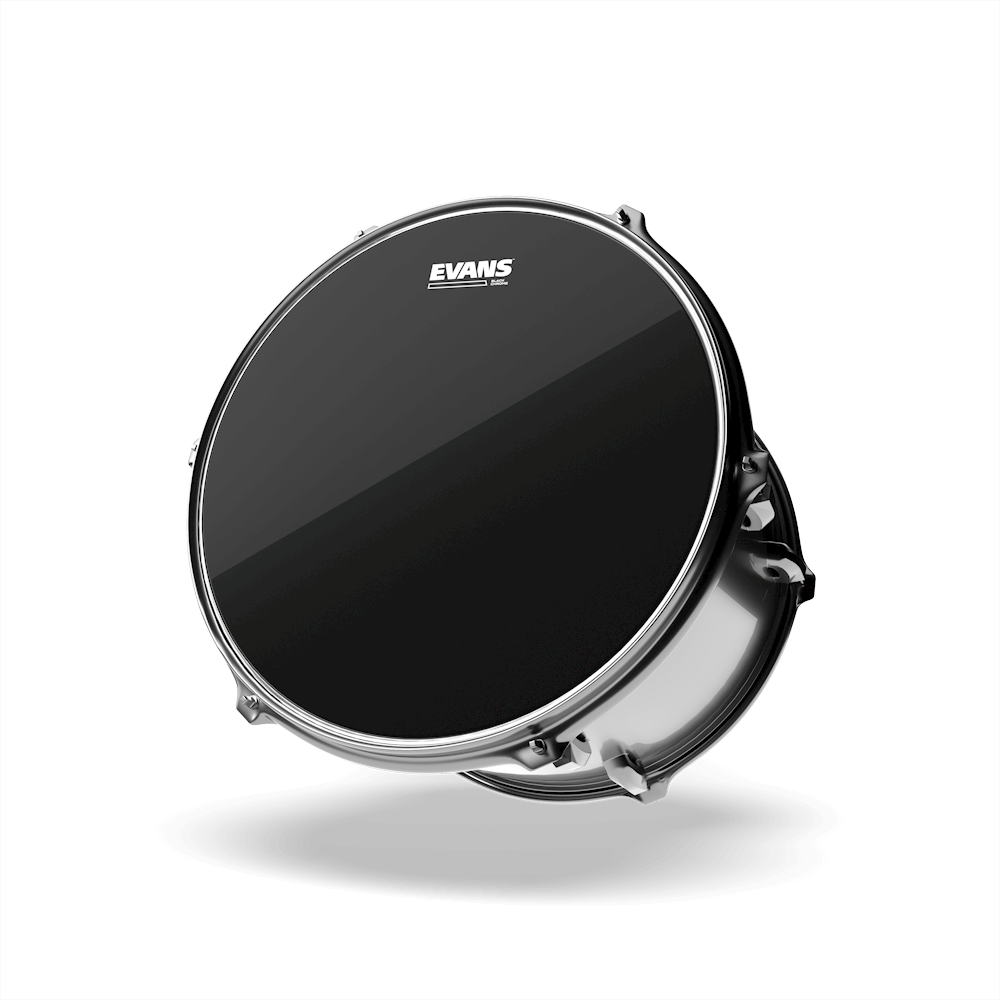 Evans Black Chrome Drumhead, TT10CHR- 10" - Metronome Music Inc.