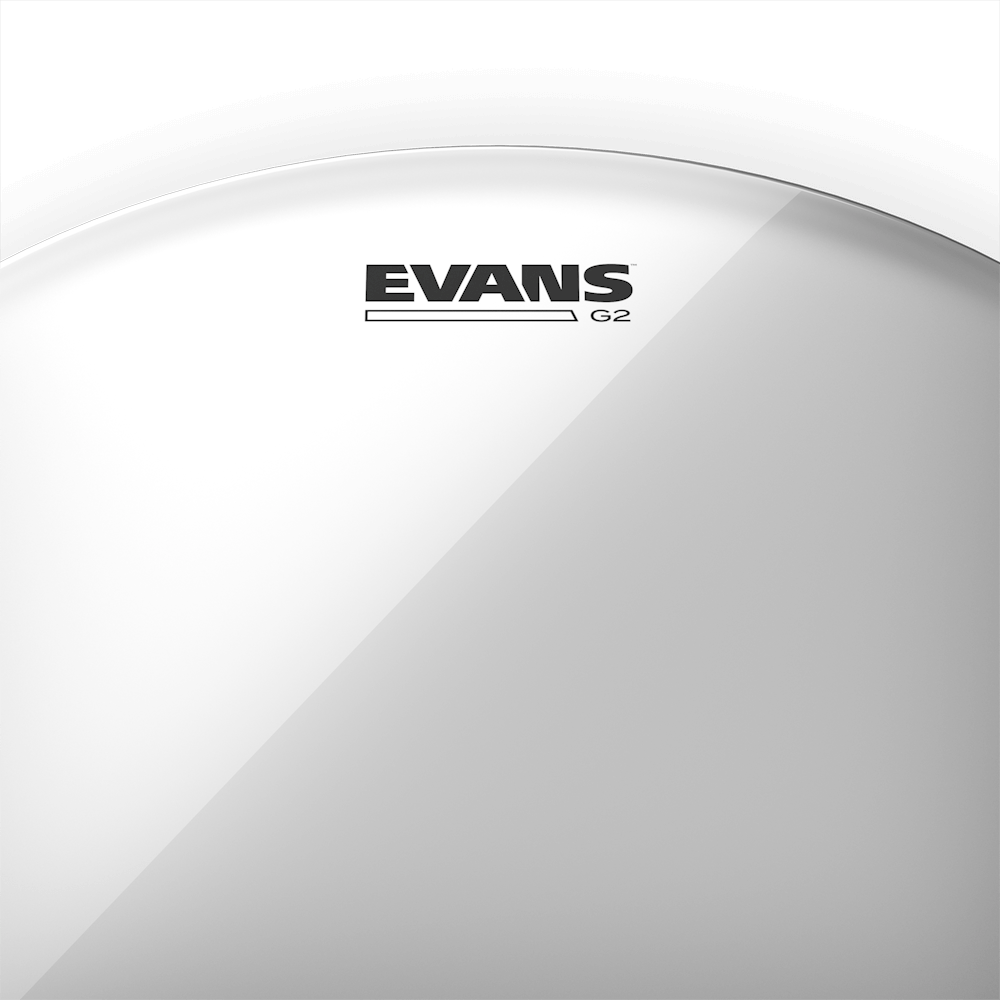 Evans G2 Clear Drumhead, TT10G2- 10" - Metronome Music Inc.