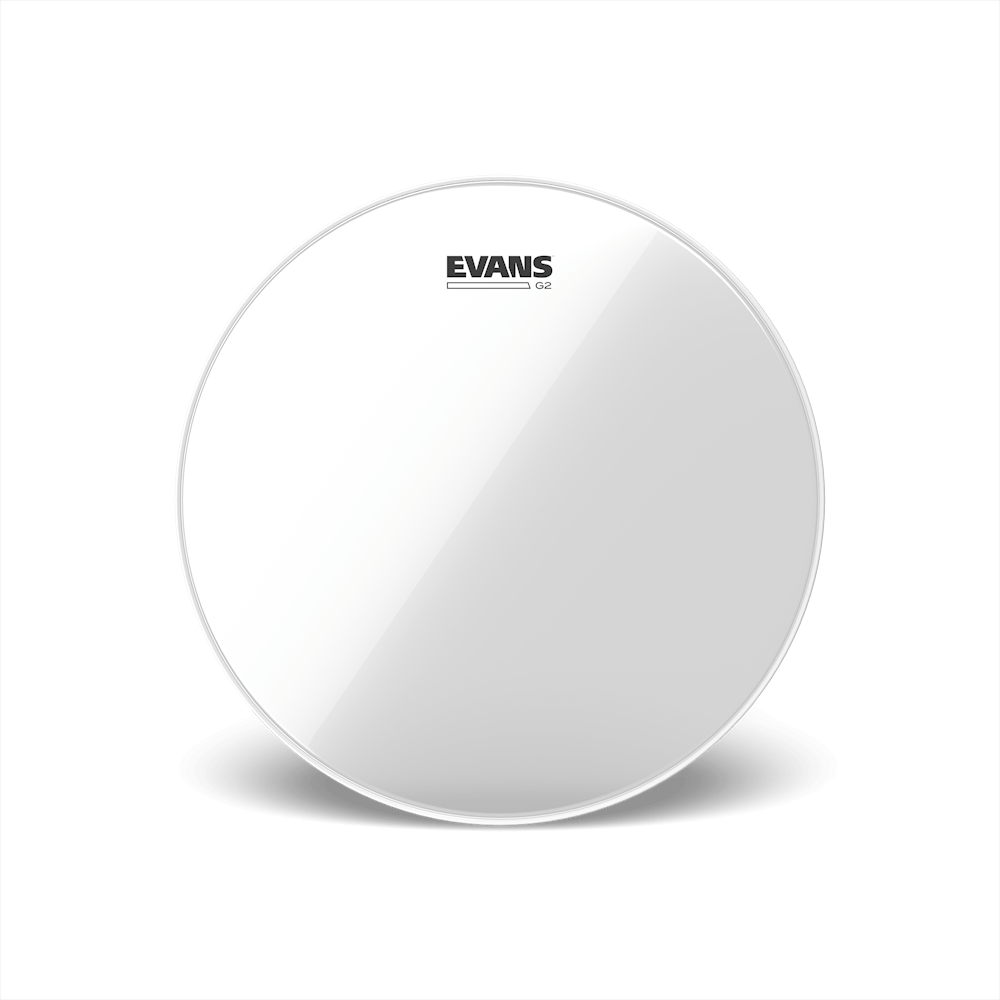 Evans G2 Clear Drumhead, TT10G2- 10" - Metronome Music Inc.