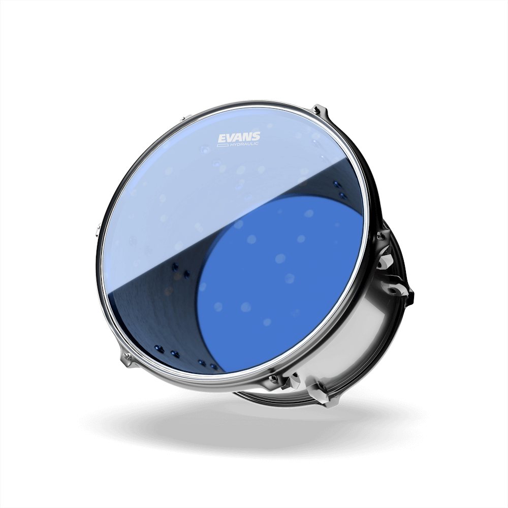 Evans Hydraulic Blue Drumhead, TT12HB- 12" - Metronome Music Inc.