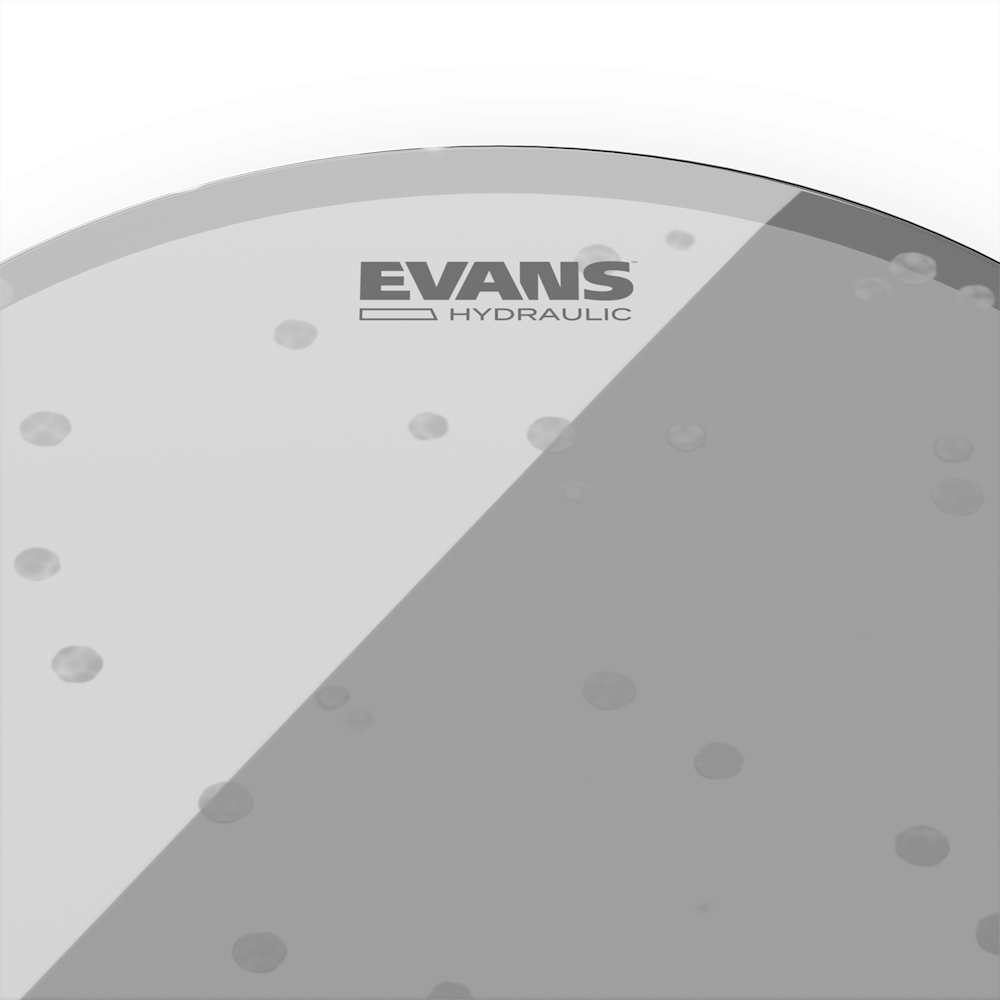 Evans Hydraulic Glass Drumhead, TT10HG- 10" - Metronome Music Inc.