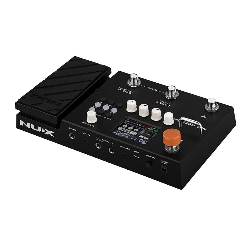 NuX MG-400 Modeling Guitar & Bass Effects Processor - Metronome Music Inc.
