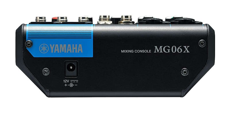 Yamaha 6-Channel Analog Mixer MG06X