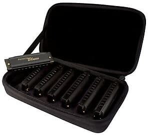 Hohner Piedmont Blues Seven Piece Harmonica Set ( A, Bb, C, D, E, F & G) - Metronome Music Inc.